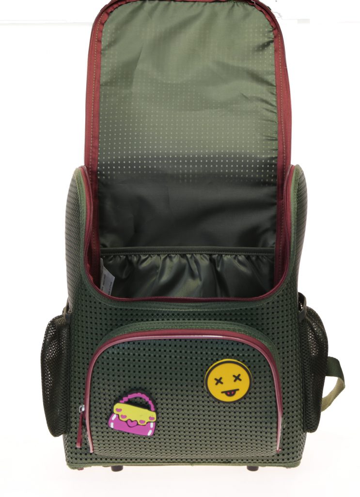 LeSac Ergonomic School Backpack Fashion Rucksack Travel Knapsack W/ Add-On Emoji 